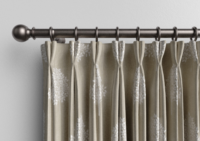 William Morris At Home Marigold Tree Embroidery, Linen - Made to Measure Curtains - Image 10